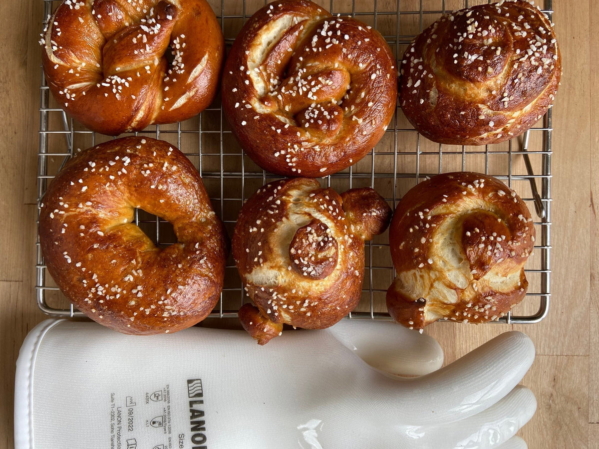From Waste to Taste: Soft Sourdough Discard Pretzels