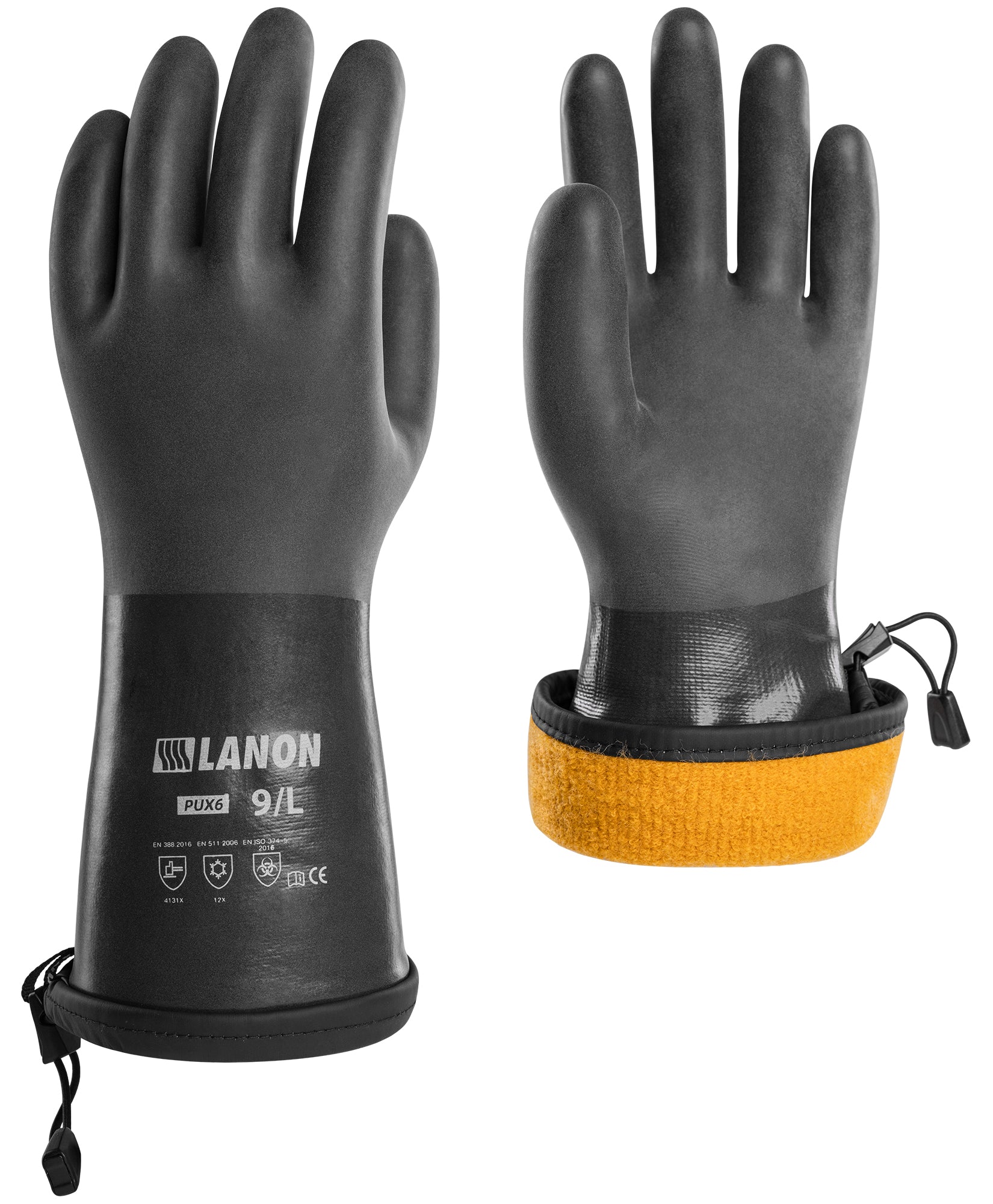 PUX6 | Waterproof Winter Work Gloves with Eco-Friendly PU Coating