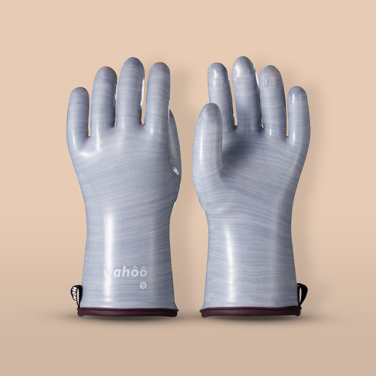 12" Liquid Silicone Oven Gloves | Purple